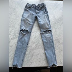Gap girls skinny jeans size 10